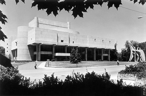 Exterior of the Musical Arts Center.