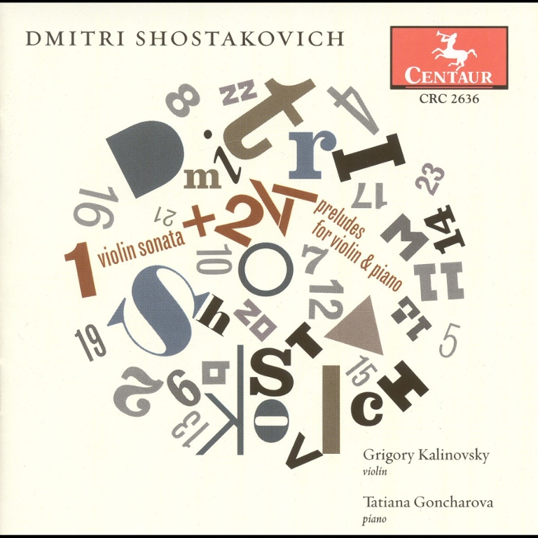 Photo of Shostakovich Violin Sonata and 24 Preludes for Violin and Piano