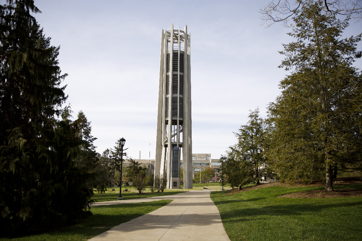 The Metz Carillon on the IU Bloomington Campus.